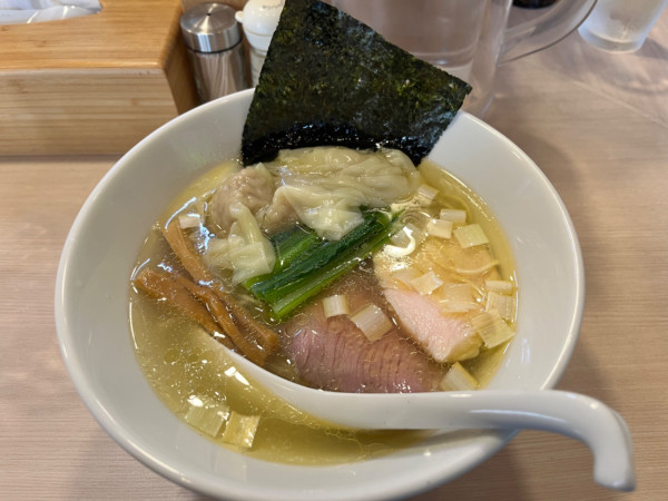 「わんたん塩中華ソバ」@中華ソバ ちゃるめの写真