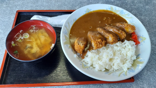 「カツカレーライス 950円」@信州の写真