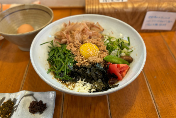 「【限定】ヤバイ💓混ぜそば ¥1600」@らーめん森や。の写真