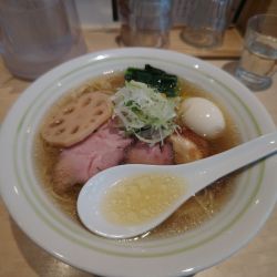 特製鶏塩らーめん+大盛り