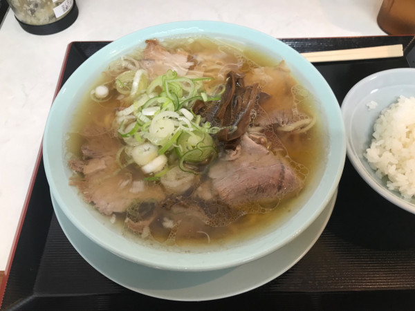 「中華そば 700円」@新橋ニューともちんラーメン 川崎駅前店の写真