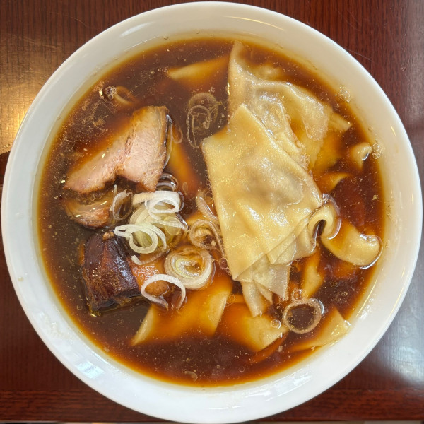 「ワンタン麺＋生姜丼」@手打ち 陰日向の写真