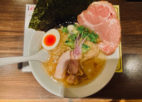 「特製塩生姜らー麺:1,250円」@塩生姜らー麺専門店MANNISHの写真