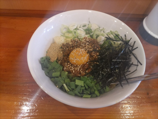 「まぜそば」@麺屋 なつめの写真