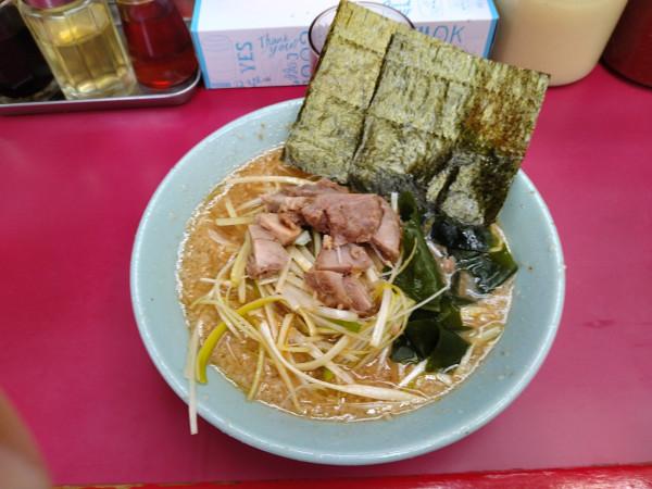 「ネギ味噌ラーメン¥730-」@ラーメンショップ 牛久結束店の写真