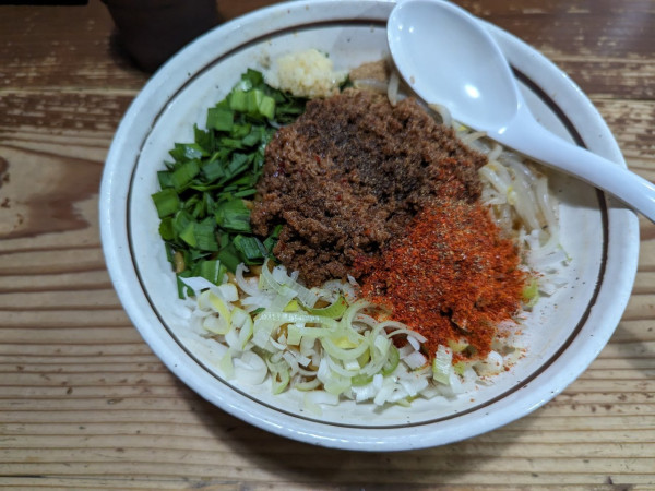 「タンタンまぜそば」@麺 酒 やまのの写真