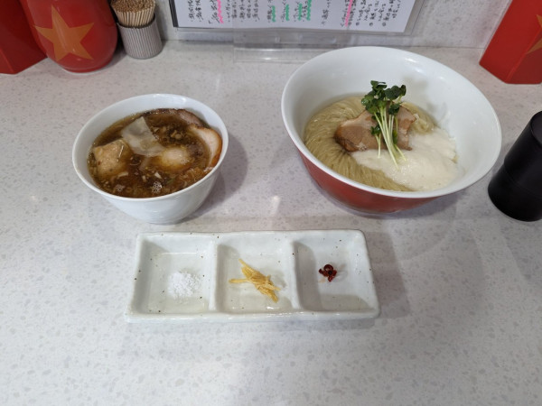 「限定　つけ麺」@ラーメン星印の写真