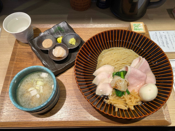 「特製帆立の昆布水つけ麺　白」@Tokyo Style Noodle ほたて日和の写真