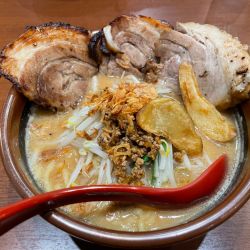 北海道味噌漬け炙りチャーシュー麺
