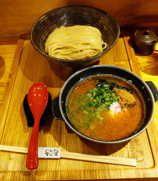「めんたい煮こみつけ麺（1,573円）」@元祖めんたい煮こみつけ麺の写真