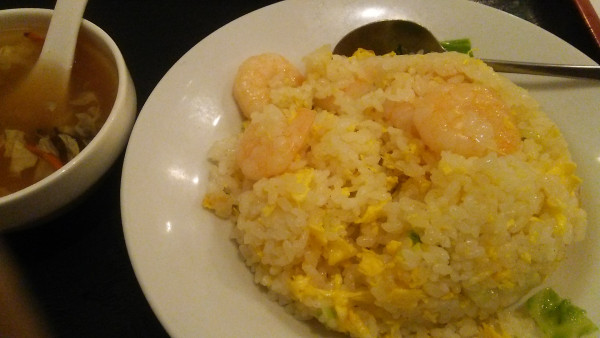 「えびチャーハン 1000円」@三喜園の写真