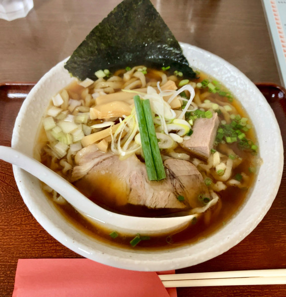 「切麺￥760＋大盛り￥60＋メンマ増し￥60」@手打ち切麺 一桜の写真