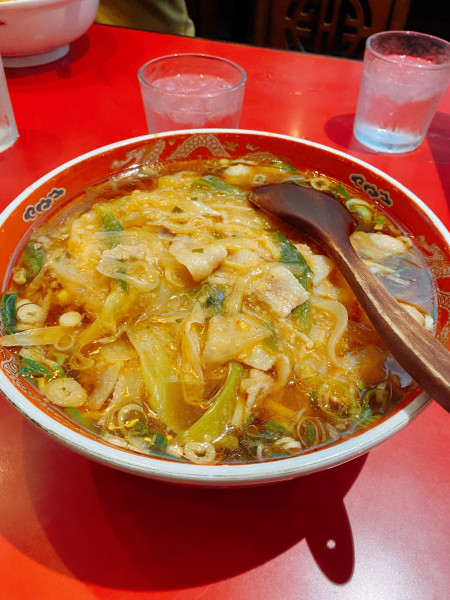 「スタミナラーメン」@ラーメン桐生 伊勢崎店の写真