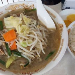 タンメンライスセット 750円