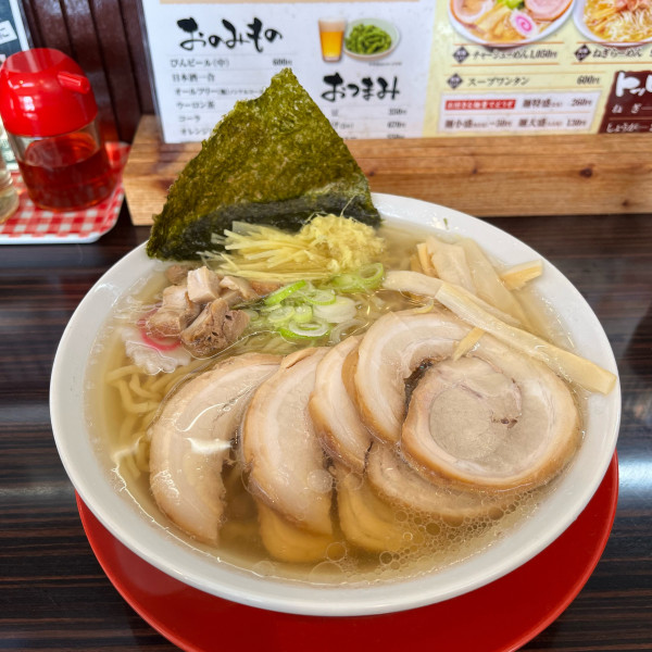 「チャーシューメン　しょうがTP」@餃子とらーめん専門店 中村屋 荒川沖店の写真