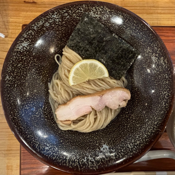 「煮干昆布水つけ麺(醤油)」@生粋 花のれんの写真