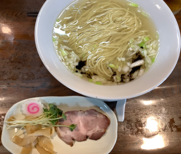 「はまぐり中華そば　塩」@麺酒処 ふくろうの写真