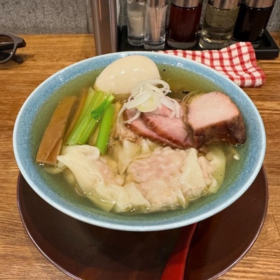 「エビワンタン塩そば」@麺処 青野の写真