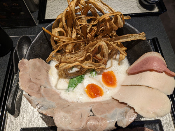 「特製鶏soba」@鶏soba座銀 神楽坂東京本店の写真