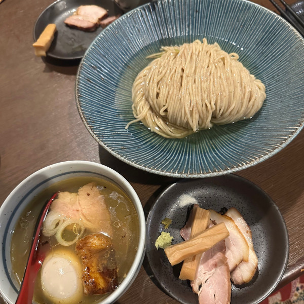 「はまぐり昆布水つけめん塩」@麺処 青野の写真