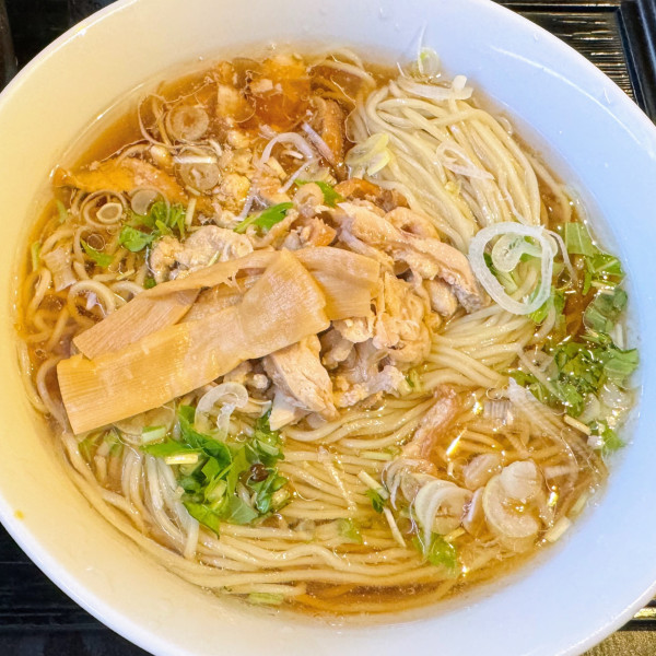 「【限定】冷やし肉そば￥950」@龍のひげの写真