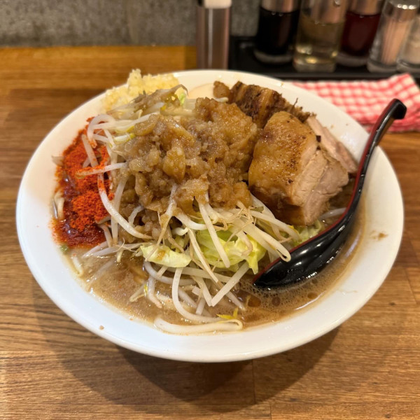 「二郎系らーめん」@麺処 青野の写真