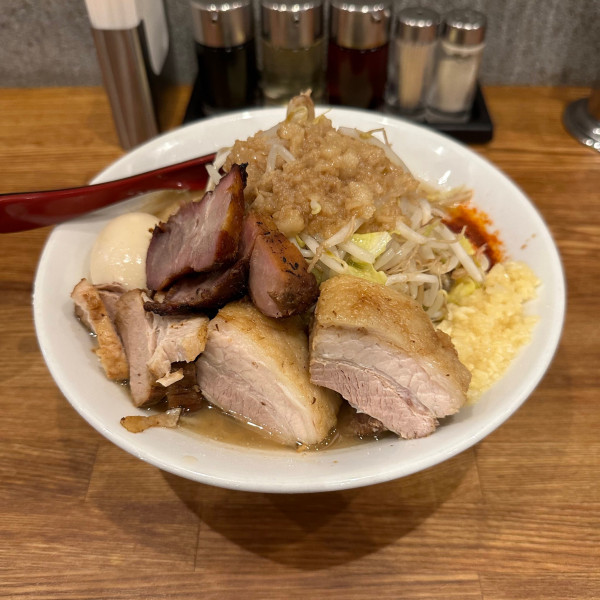 「二郎系らーめん」@麺処 青野の写真