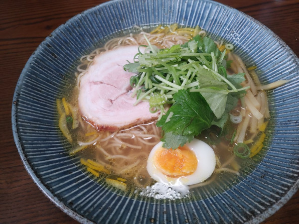 「柚子塩ラーメン」@らーめん 塩醤 日野店の写真