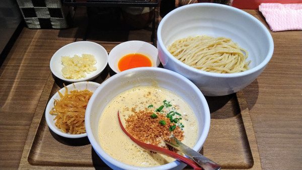 「【限定】冷やし担々つけ麺」@らーめん 蓮の写真