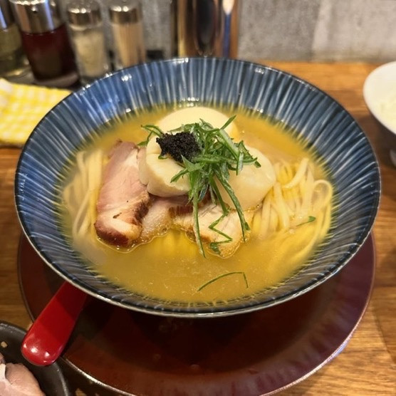 「ホタテトリュフそば」@麺処 青野の写真