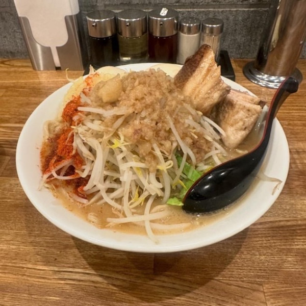 「二郎系らーめん」@麺処 青野の写真