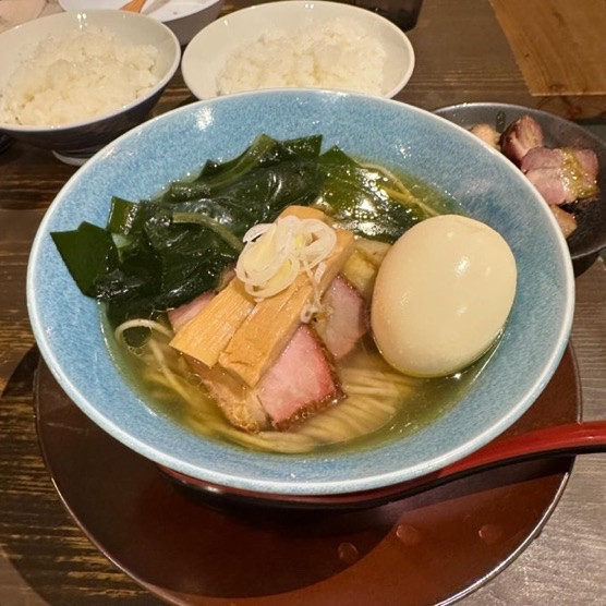 「天然真鯛と海老塩そば」@麺処 青野の写真