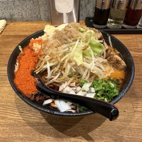 「スタミナ味噌二郎系らーめん」@麺処 青野の写真