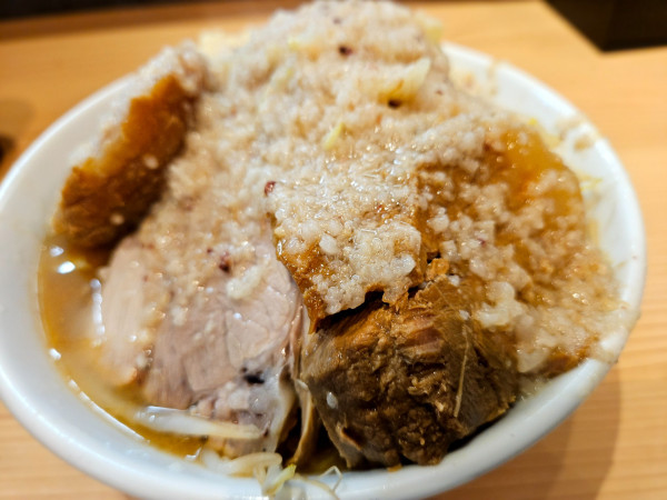 「ラーメン(並)+豚+豚」@ラーメン燦獣士の写真