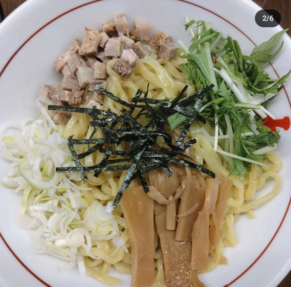 「油そば辛味噌」@油そば 力 大塚店の写真