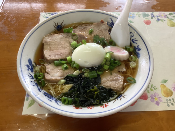 「チャーシューメン　650→600円」@北海亭の写真