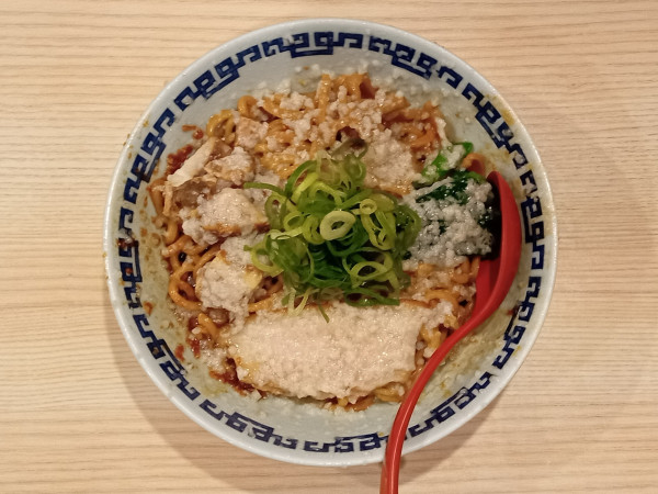 「汁なし・セアブラ」@拉麺 大公 南太田本店の写真