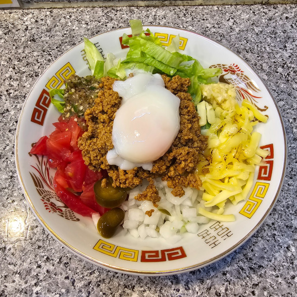 「メキシカンタコ麺」@麺屋 有希の写真