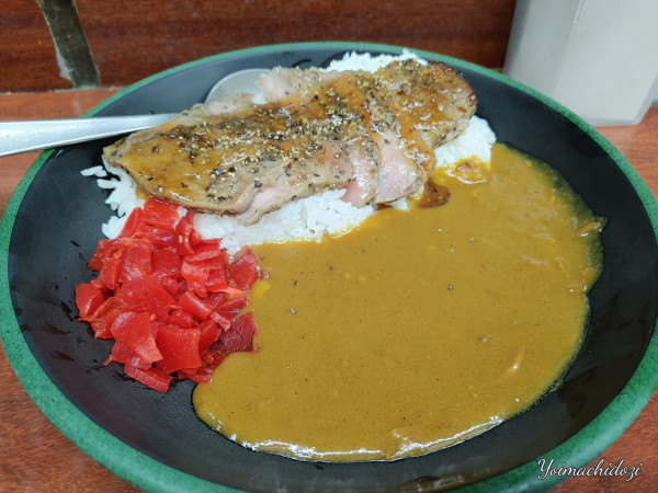 「ステーキカレー（750円）」@新田毎 秋葉原の写真