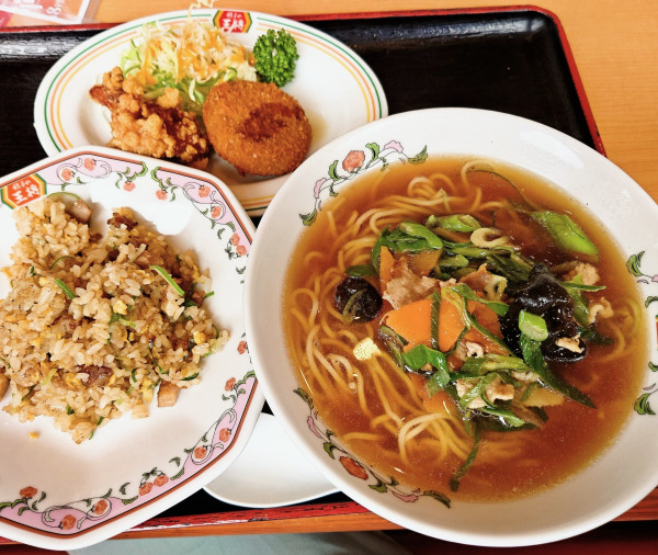「日替わりランチ」@餃子の王将 大宮南中野店の写真