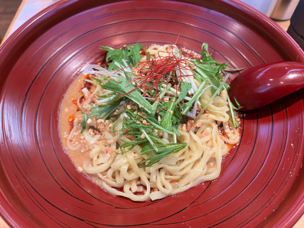 「汁なし金胡麻担担麺」@金蠍の写真