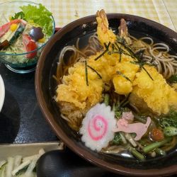 天ぷらそばセット