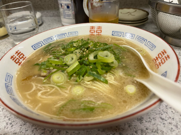 「ラーメン」@長浜ラーメン 長浜一番 流川店の写真