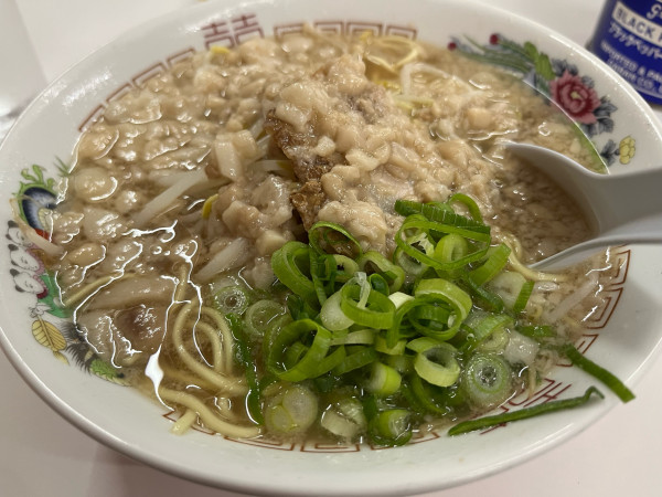 「中華そばアブラ」@寿栄広食堂の写真