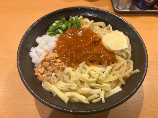 「辛まぜそば（麺大盛）」@油そば 鈴の木の写真