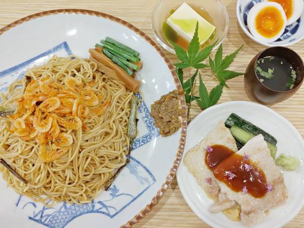 「桜エビの和えそば＋塩たまご」@しののめヌードルの写真