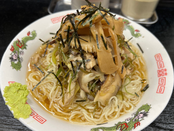 「冷やしそば」@中華そば みずさわ屋の写真