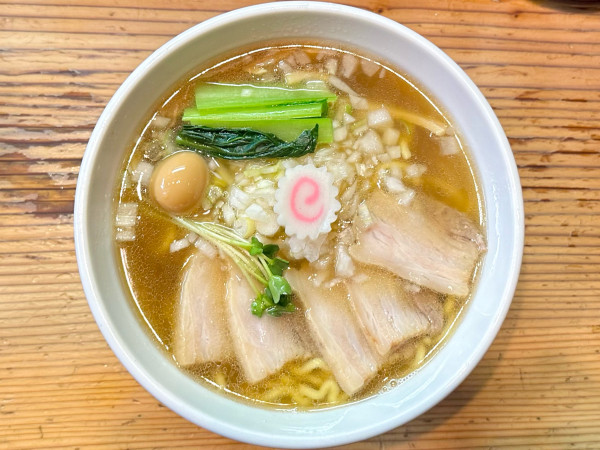 「★中華そば(並盛)🍜¥900」@銀座 朧月の写真