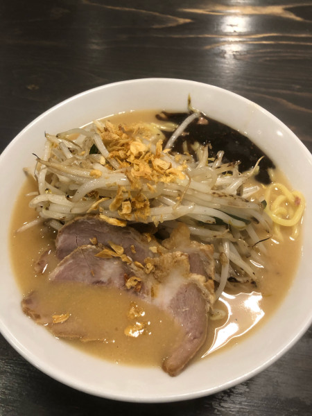 「味噌ラーメン　黒」@花木流味噌 日吉店の写真