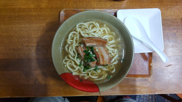 「三枚肉そば」@我部祖河食堂 げんじやーの写真